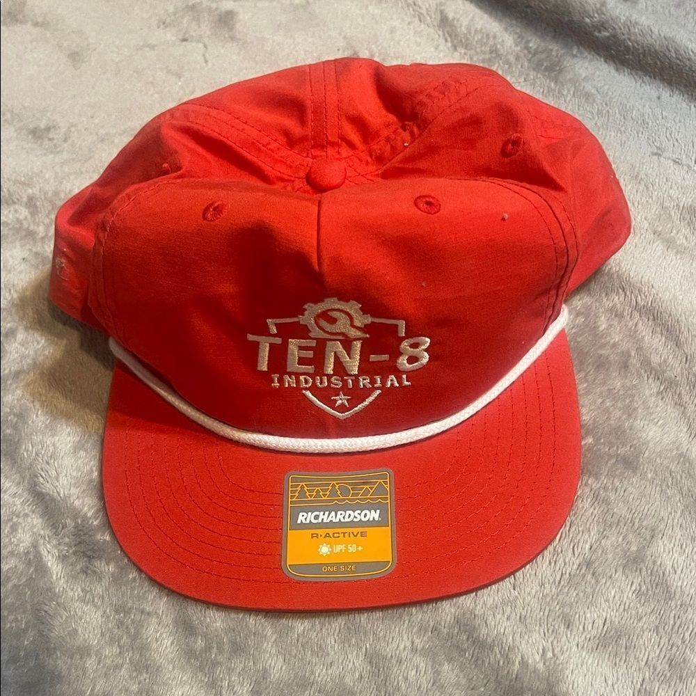 Red Richardson Ten-8 Industrial Cap